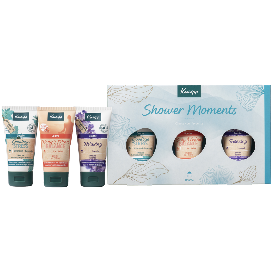 Geschenkset Shower Moments - Vooraanzicht