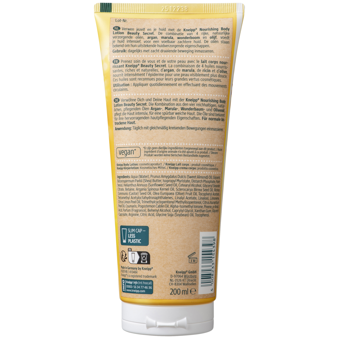 Body lotion Beauty Secret - Linkerzijaanzicht