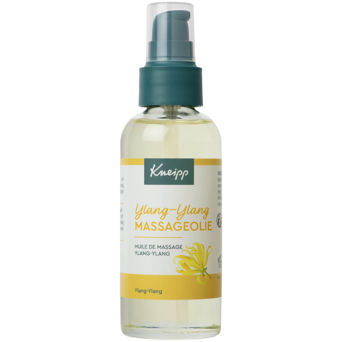 Massageolie Ylang Ylang - Rechterzijaanzicht