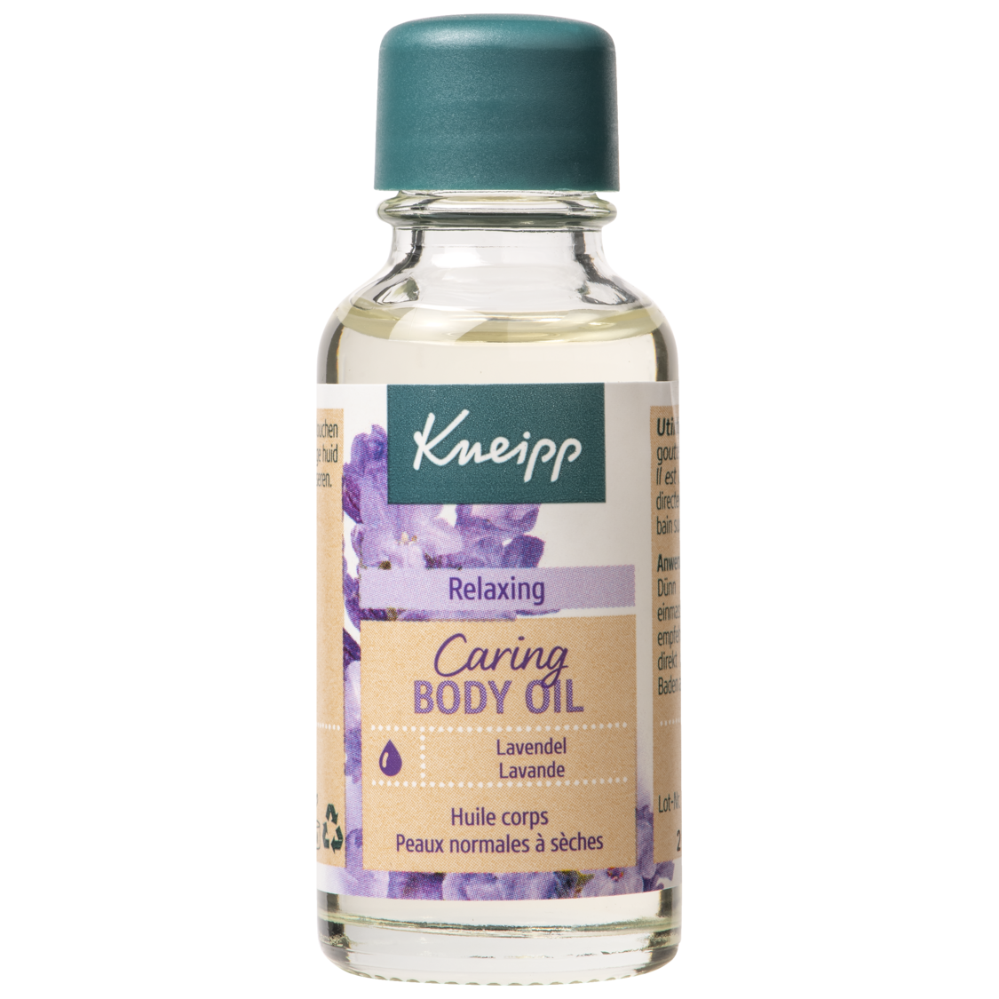 Mini huidolie Relaxing - Linkerzijaanzicht