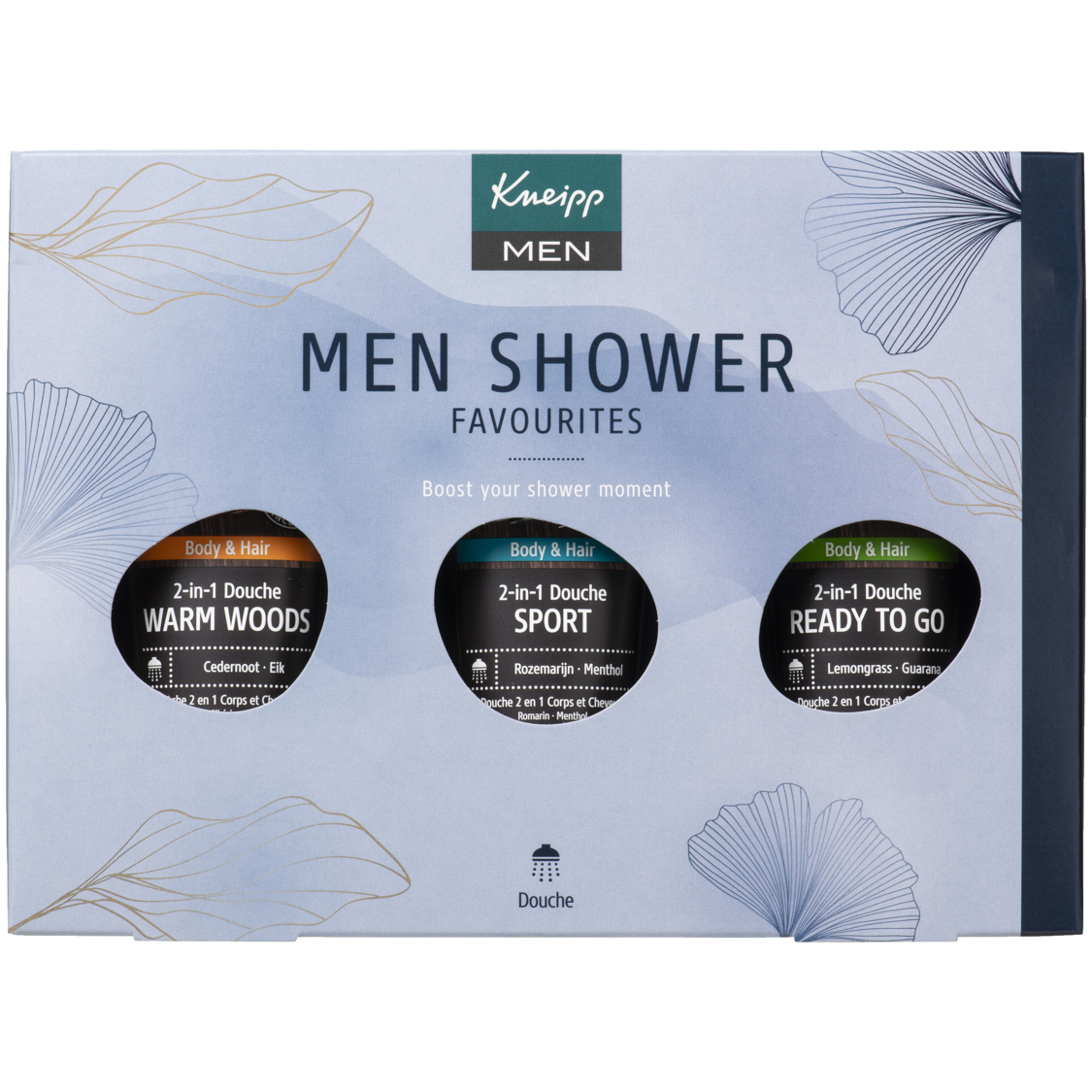 Geschenkset Men Shower Favourites - Linkerzijaanzicht