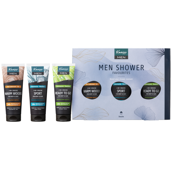 Geschenkset Men Shower Favourites