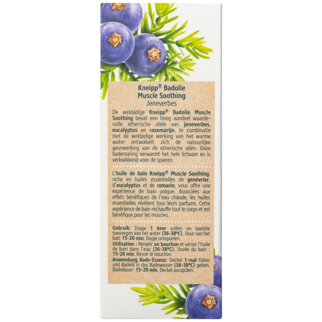 Badolie Muscle Soothing - Achteraanzicht