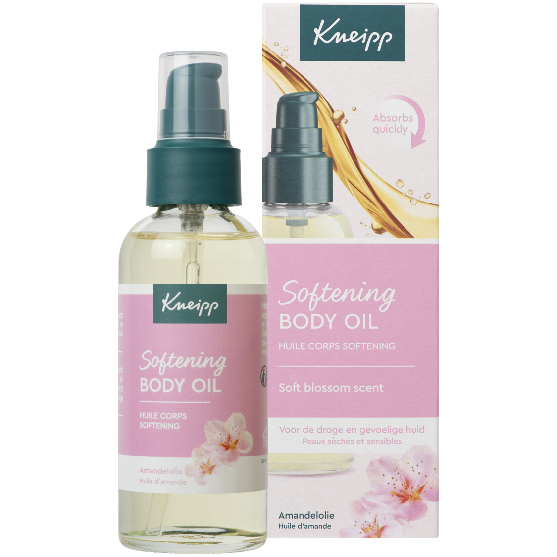 Huidolie Soft Skin - Vooraanzicht