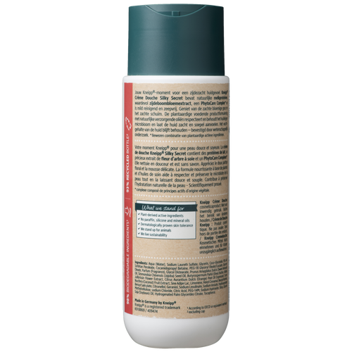 Crème douche Silky Secret - Achteraanzicht