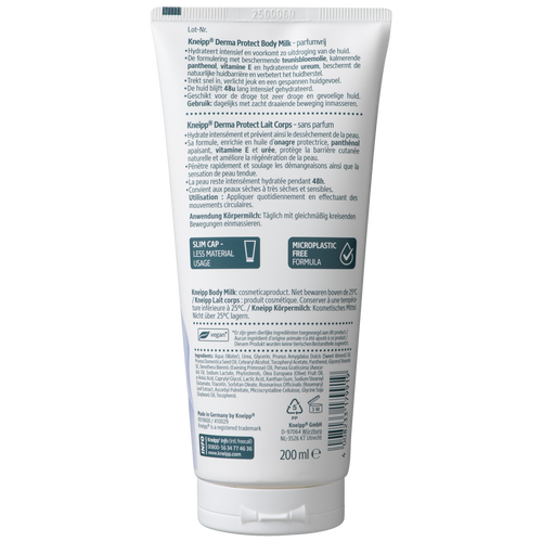 Body milk Derma Protect  - Linkerzijaanzicht