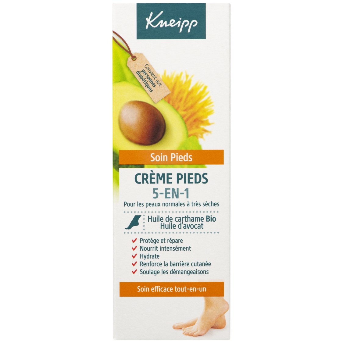  Voetcr&egrave;me 5-in-1 - Achteraanzicht