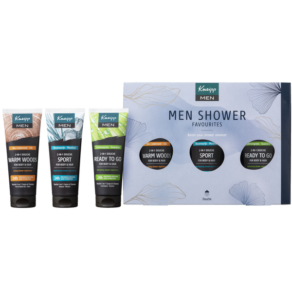 Geschenkset Men Shower Favourites