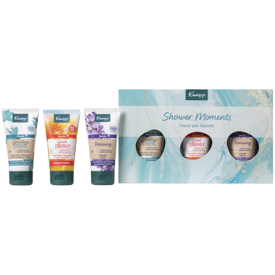 Giftset Shower Moments - Vooraanzicht