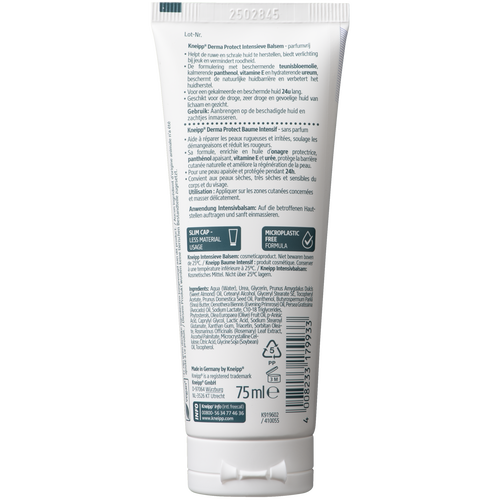 Intensive Balm Derma Protect - Linkerzijaanzicht