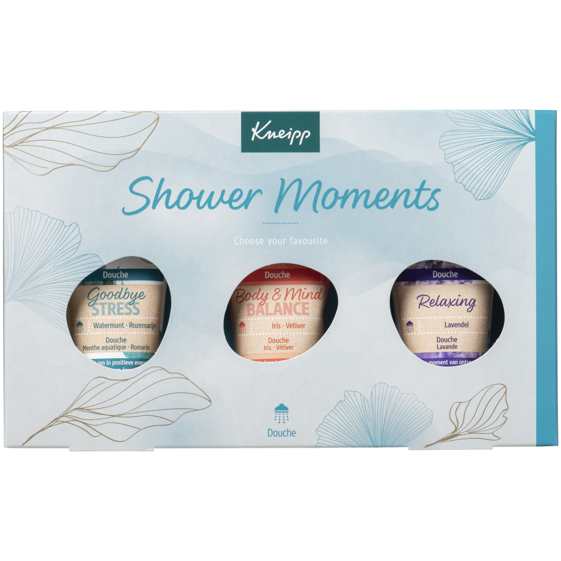 Geschenkset Shower Moments - Linkerzijaanzicht