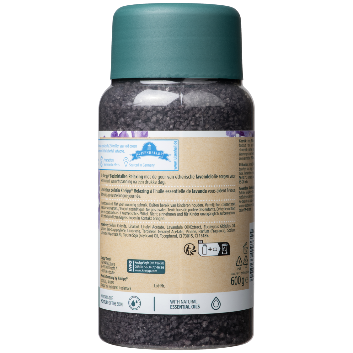 Badkristallen Relaxing - Achteraanzicht