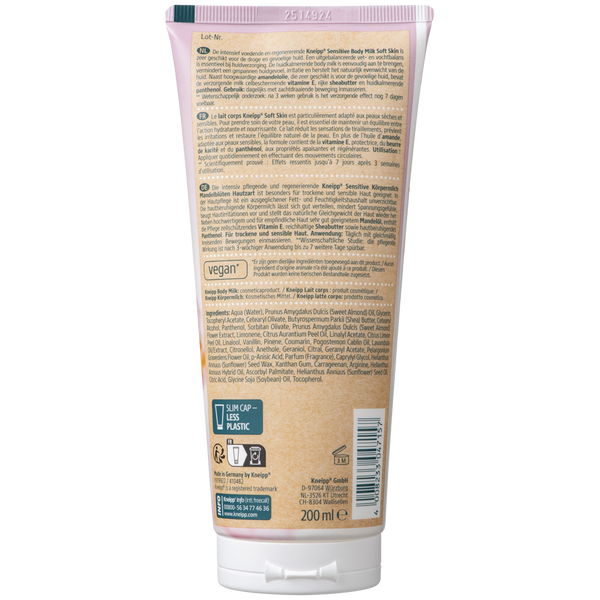 Body milk sensitive Soft Skin