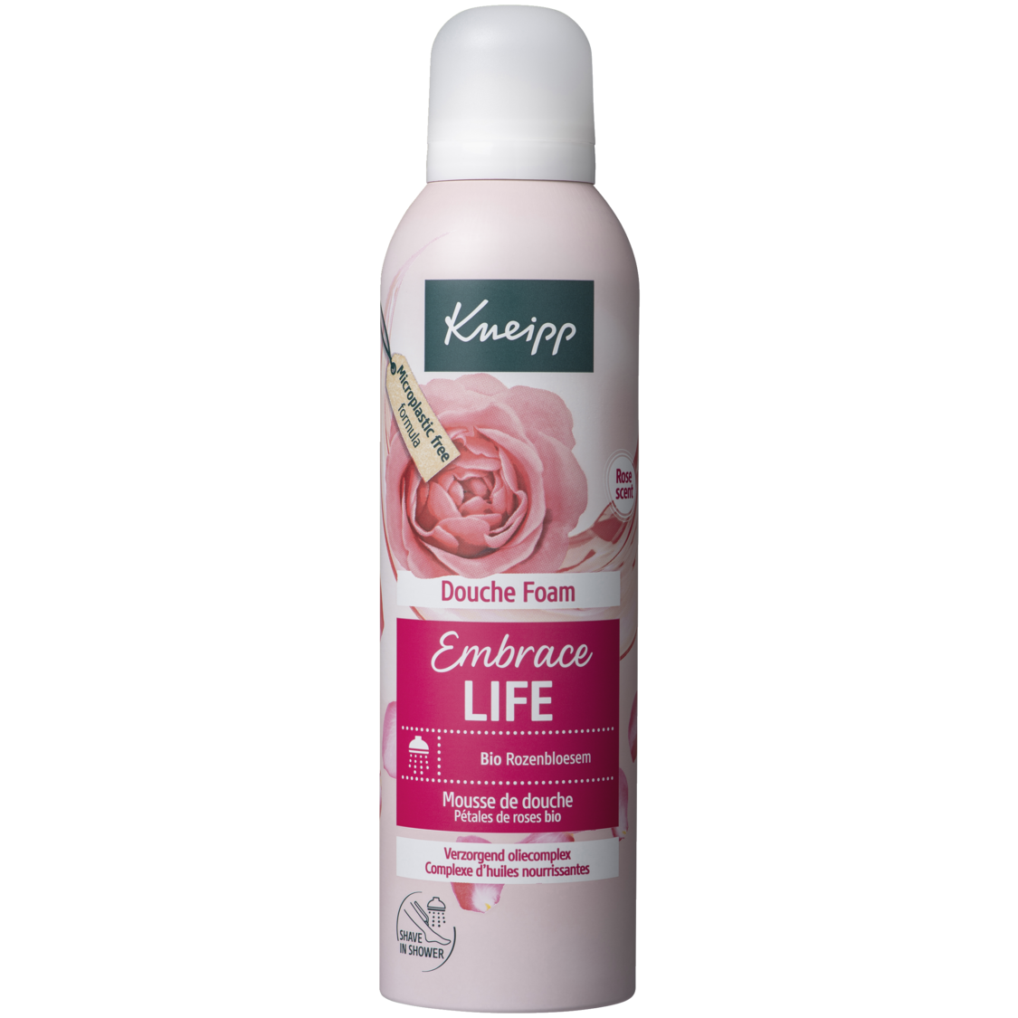 Douche foam Embrace Life - Vooraanzicht