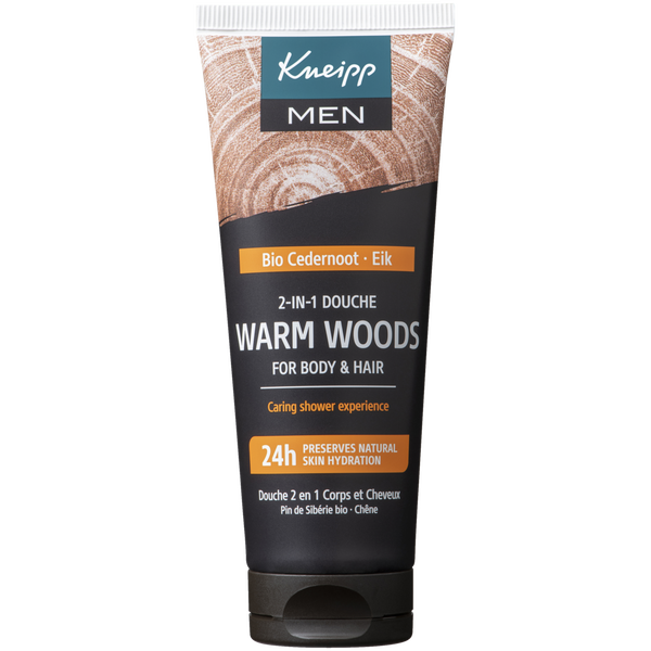Mini 2-in-1 Men Douchegel & Shampoo Warm Woods