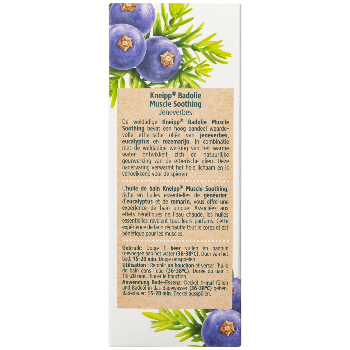 Badolie Muscle Soothing - Achteraanzicht