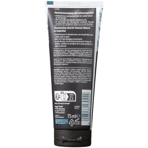 Mini 2-in-1 Men Douchegel & Shampoo Sport - Achteraanzicht