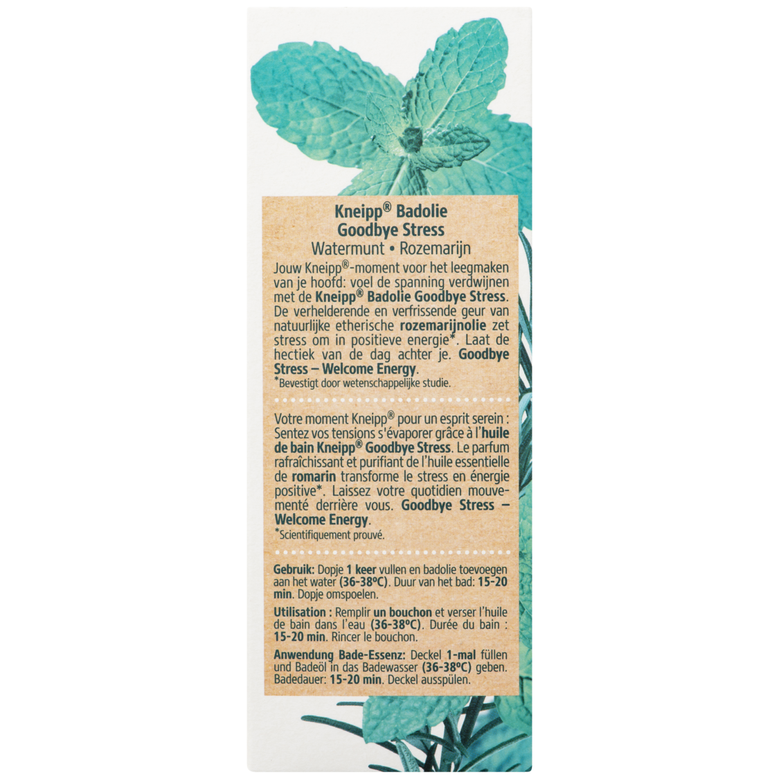 Badolie Goodbye Stress - Achteraanzicht