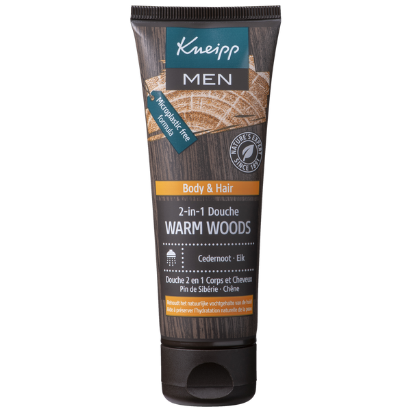 2-in-1 Mini Douche/Shampoo Warm Woods