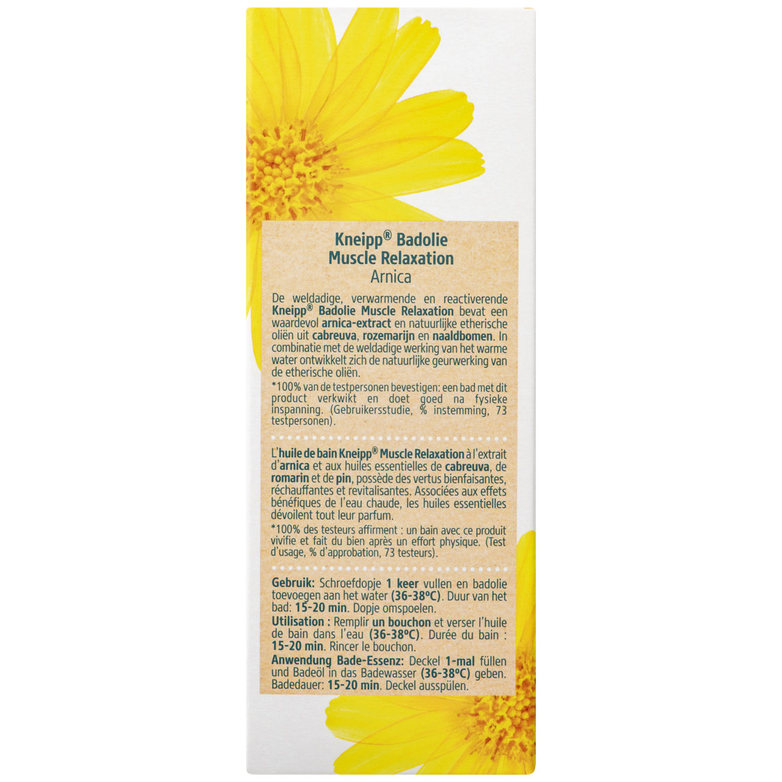 Badolie Muscle Relaxation - Achteraanzicht