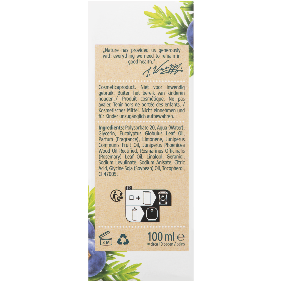 Badolie Muscle Soothing - Achteraanzicht