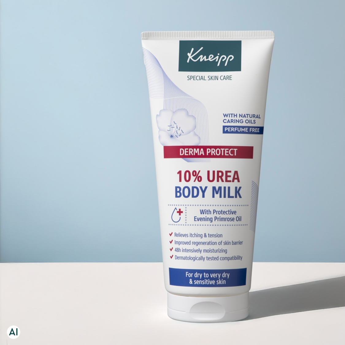 Body milk Derma Protect  - Rechterzijaanzicht