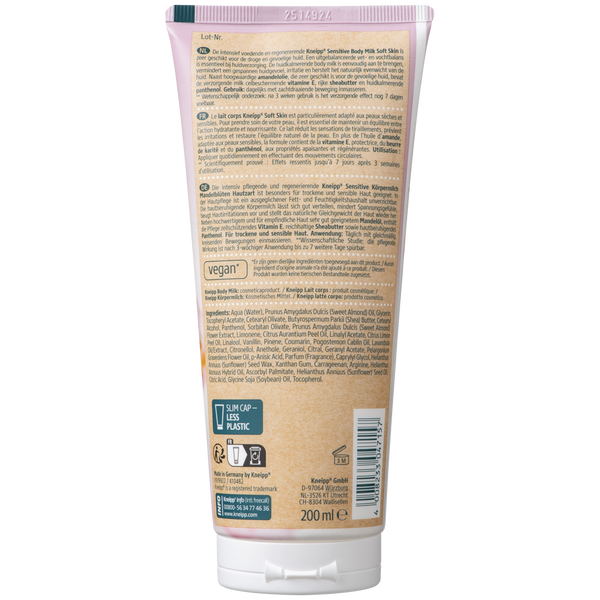 Body milk sensitive Soft Skin