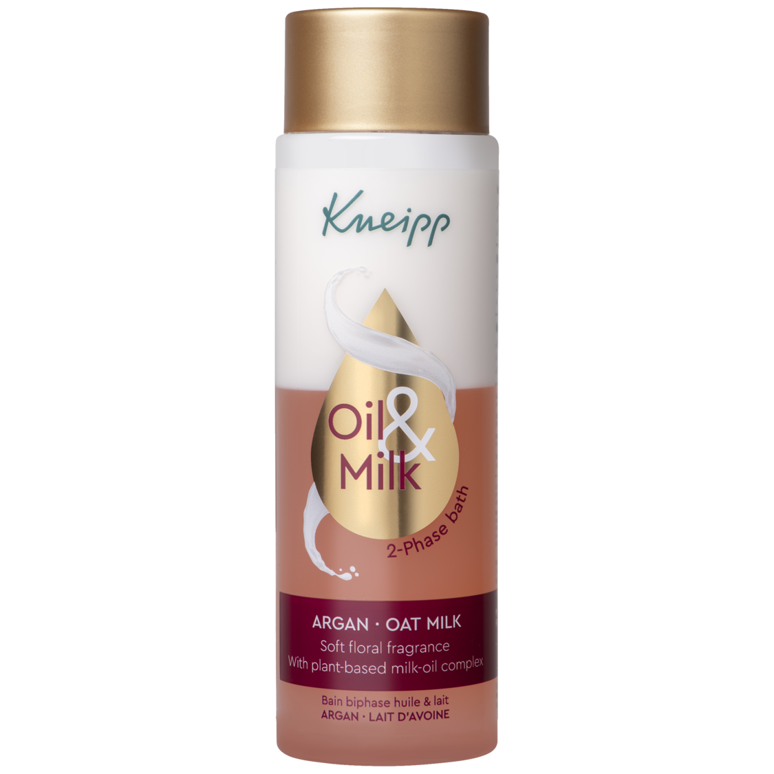 2-Fasen Badolie Argan & Havermelk - Vooraanzicht