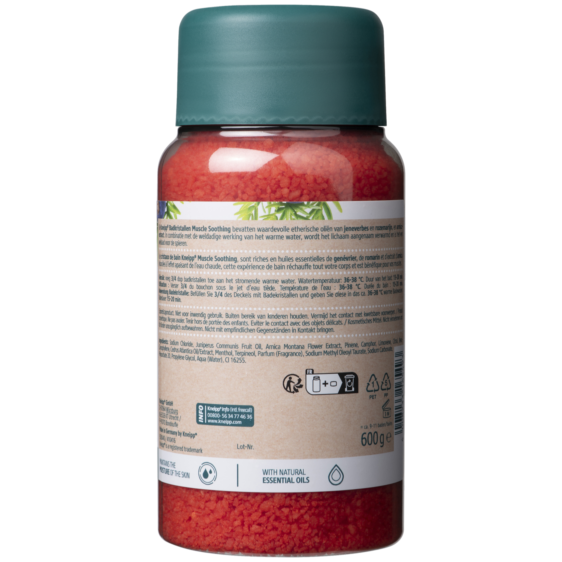 Badkristallen Muscle Soothing - Achteraanzicht