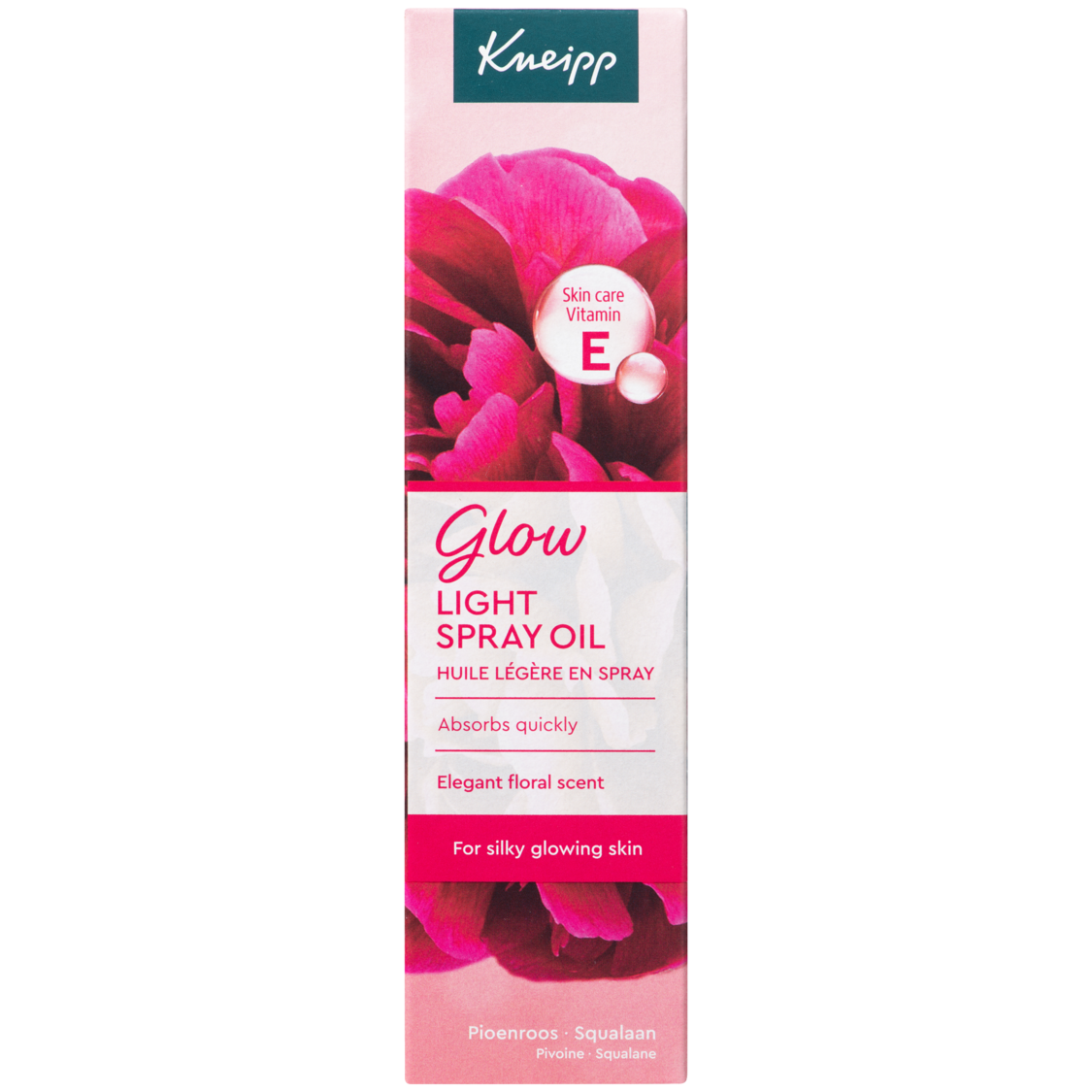 Huidolie Glow Light Spray  - Linkerzijaanzicht