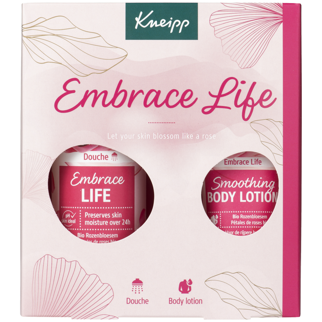 Geschenkset Embrace Life Moments - Linkerzijaanzicht