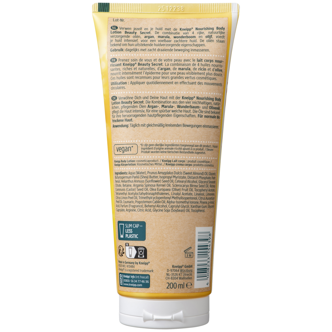 Body lotion Beauty Secret - Linkerzijaanzicht