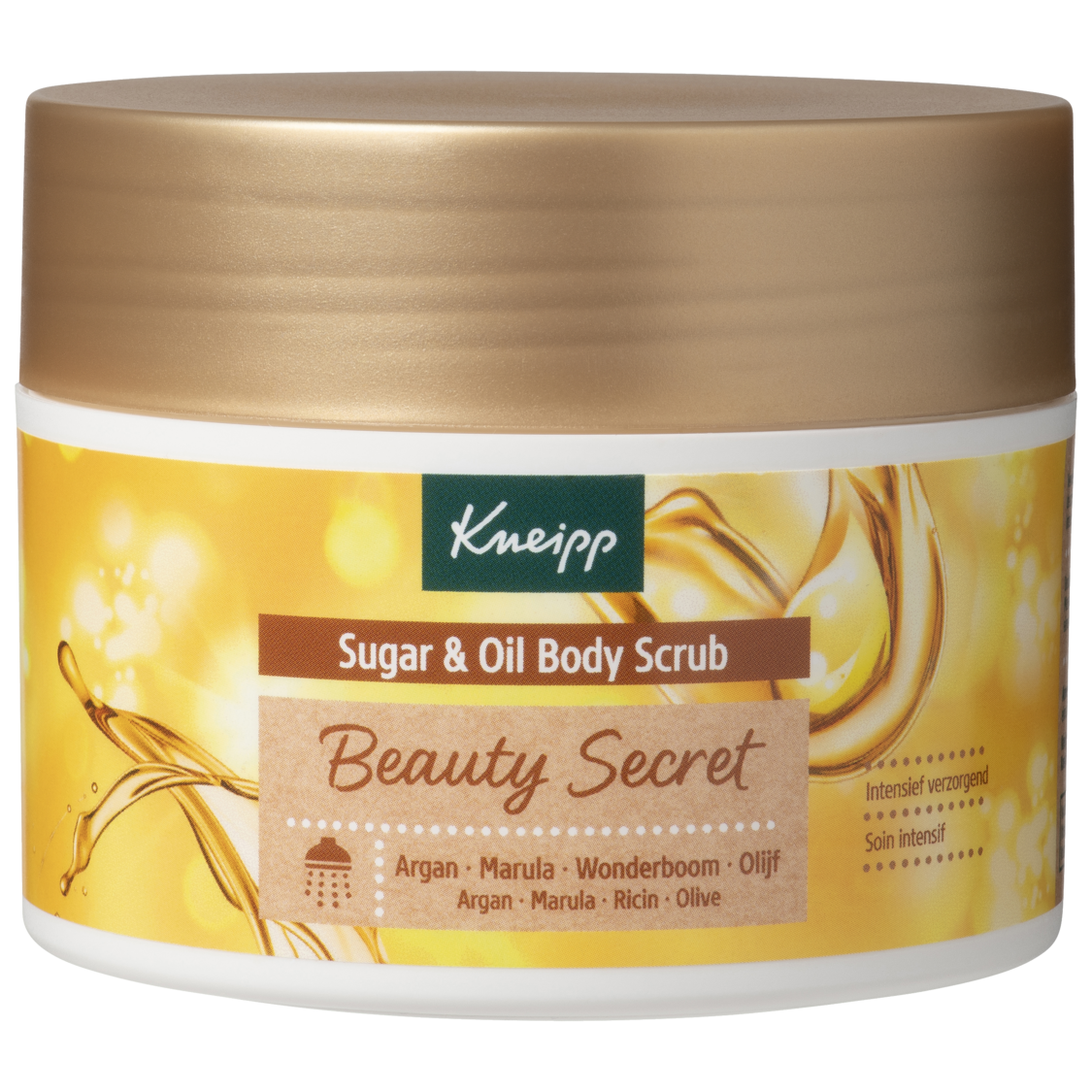 Body scrub Sugar en Oil Beauty Secret - Vooraanzicht