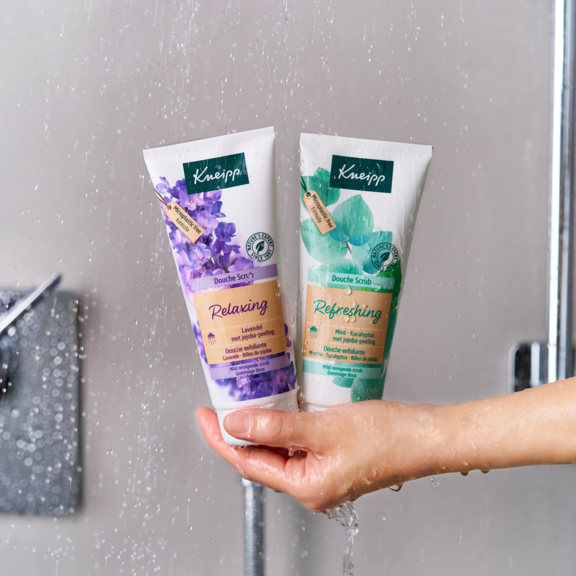 Douche scrub Relaxing - Rechterzijaanzicht