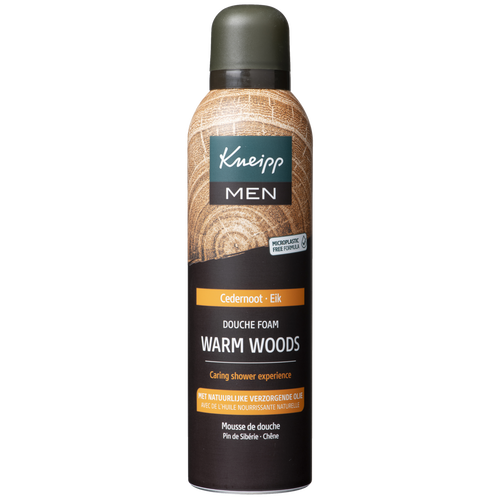 Douchefoam Warm Woods - Vooraanzicht