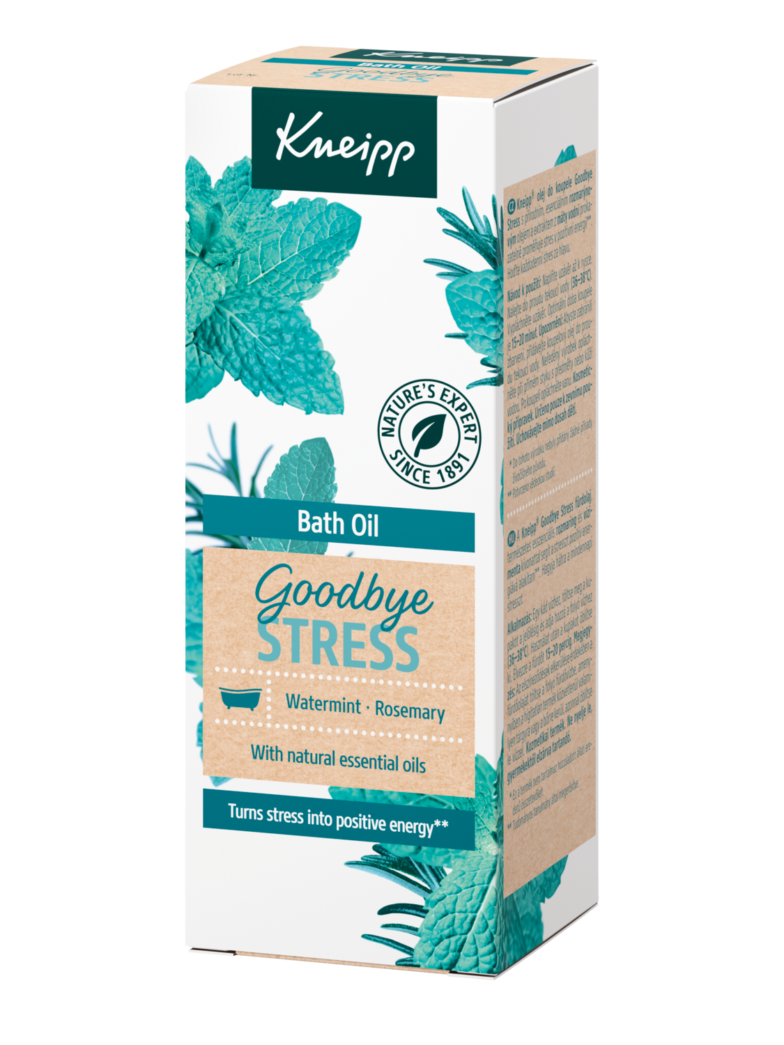 Olejek do kąpieli Goodbye Stress Rozmaryn i Mięta - product.imageview.details