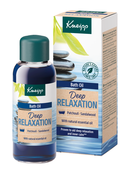 Olejek do kąpieli Deep Relaxation Drzewo sandałowe i Paczula - Widok z przodu
