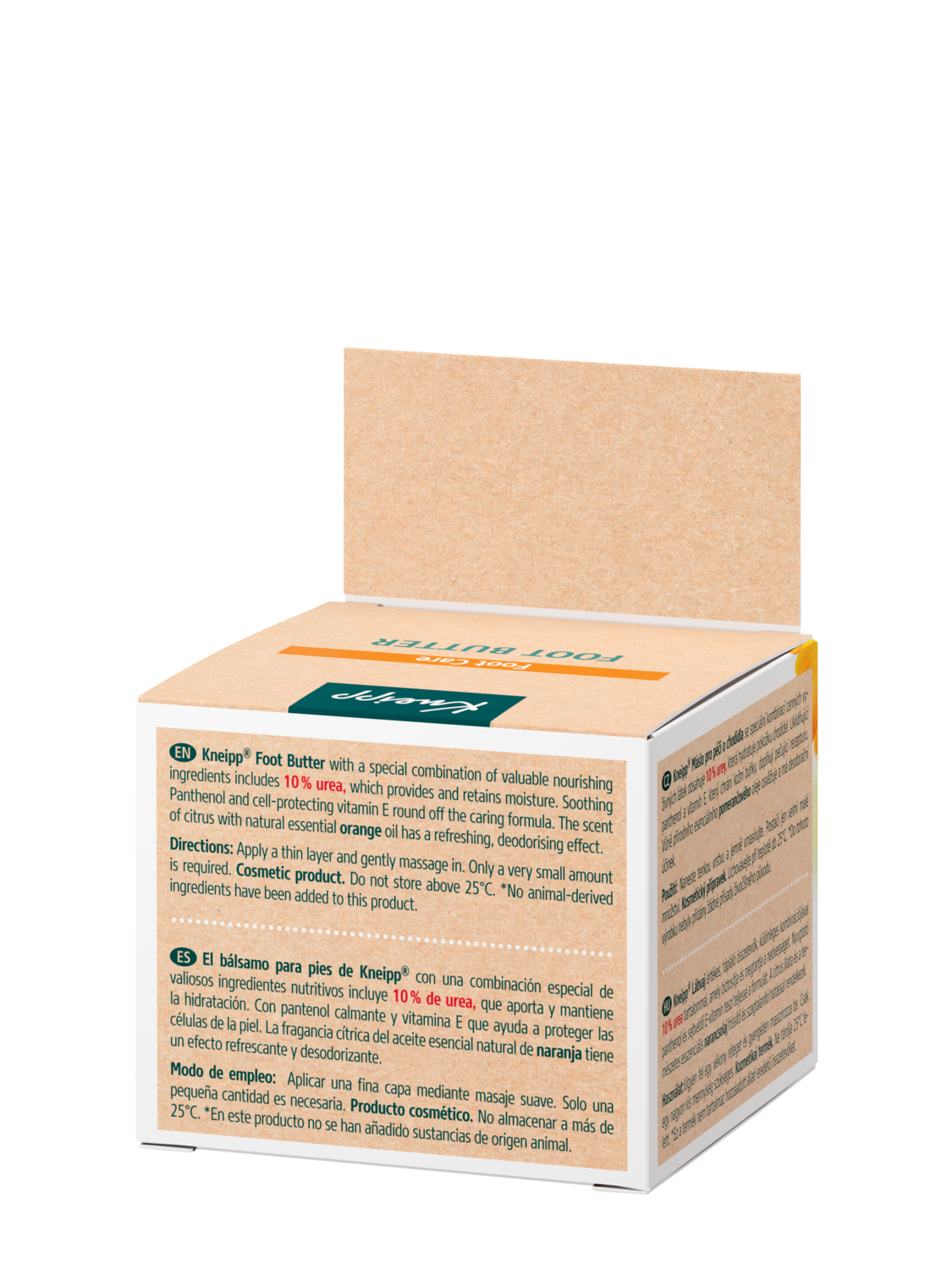 Masło do st&oacute;p - Widok z tyłu