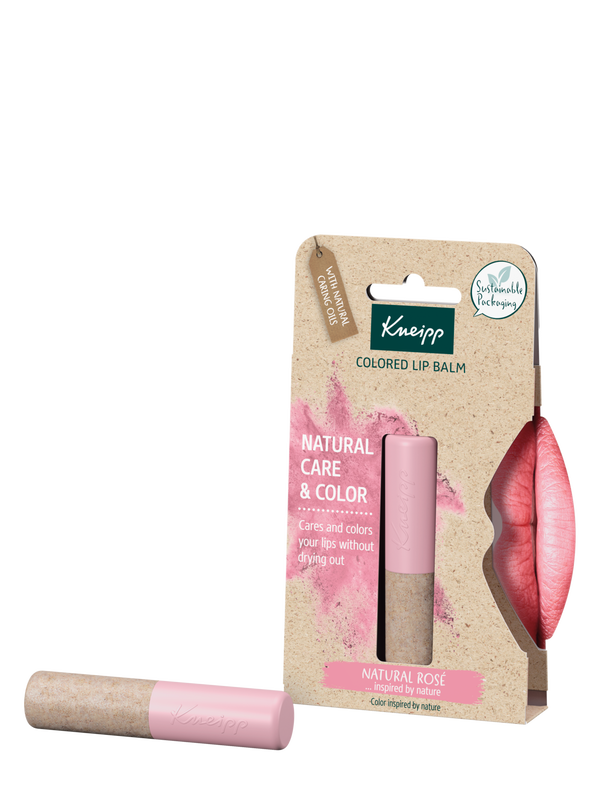 Koloryzujący balsam do ust Natural Rose