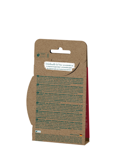 Koloryzujący balsam do ust Natural Red - Widok z tyłu