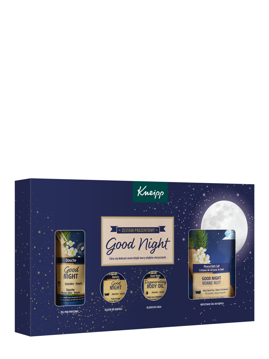 Zestaw prezentowy Good Night Collection - Widok z przodu