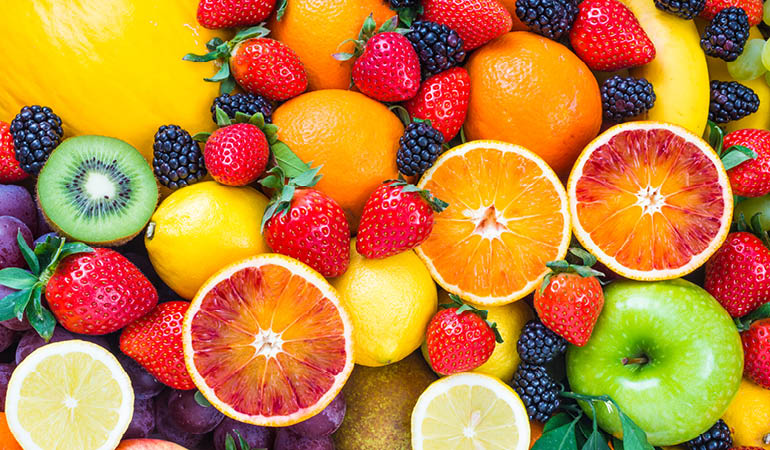 fruta para batidos detox naturales