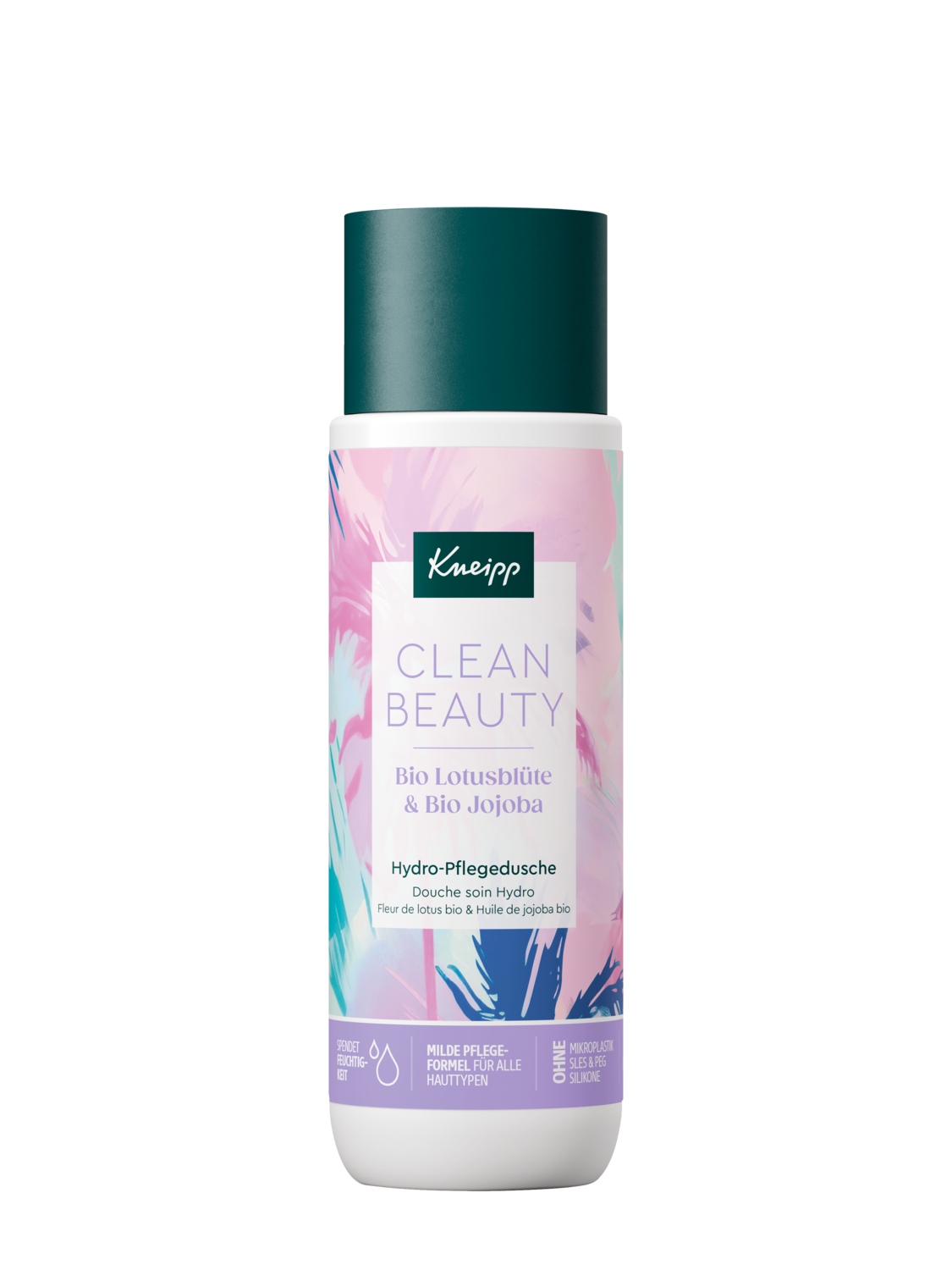 Clean Beauty Hydro Pflegedusche Bio Lotusblüte & Bio Jojoba