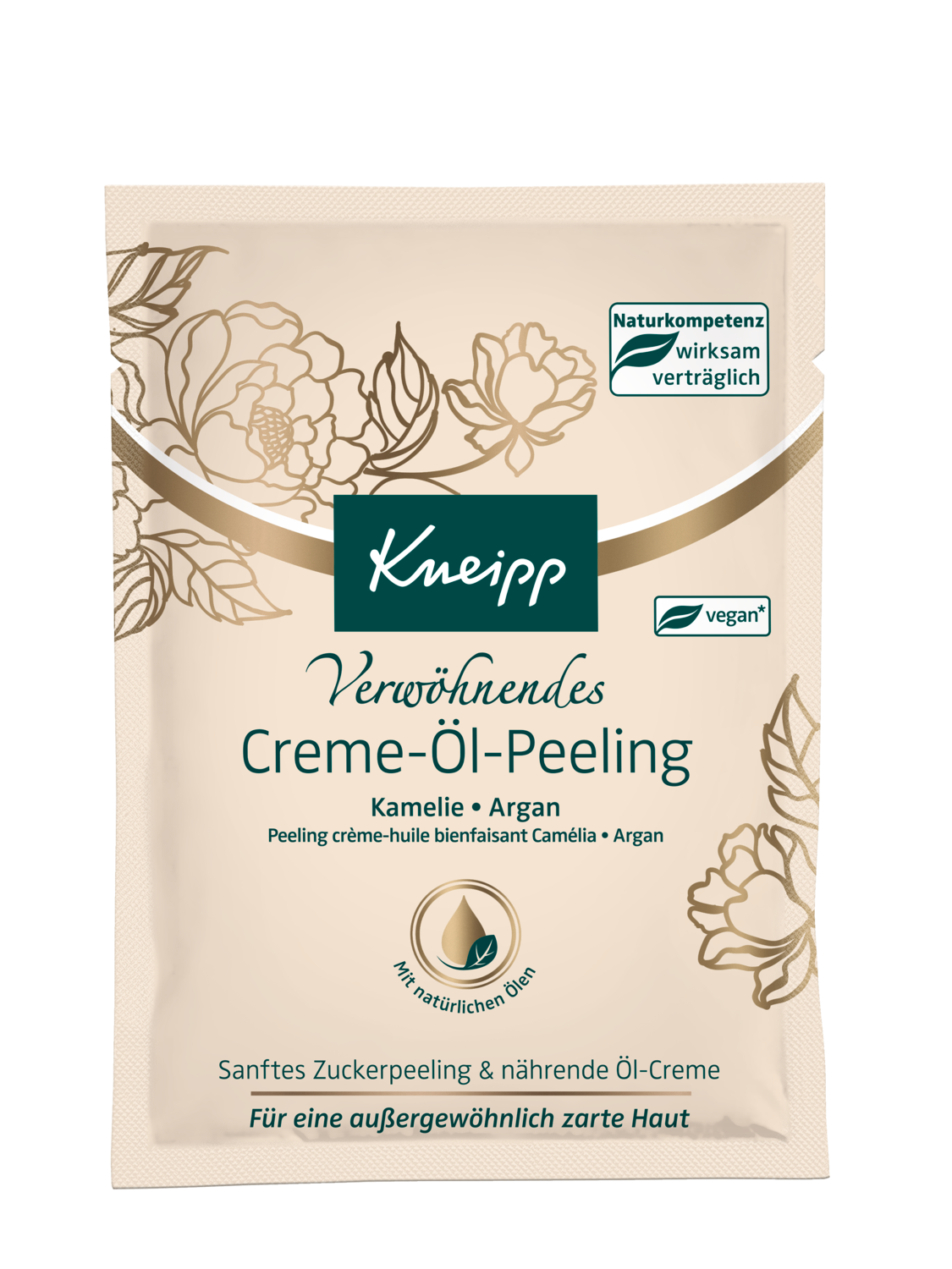 Verwöhnendes Creme-Öl-Peeling