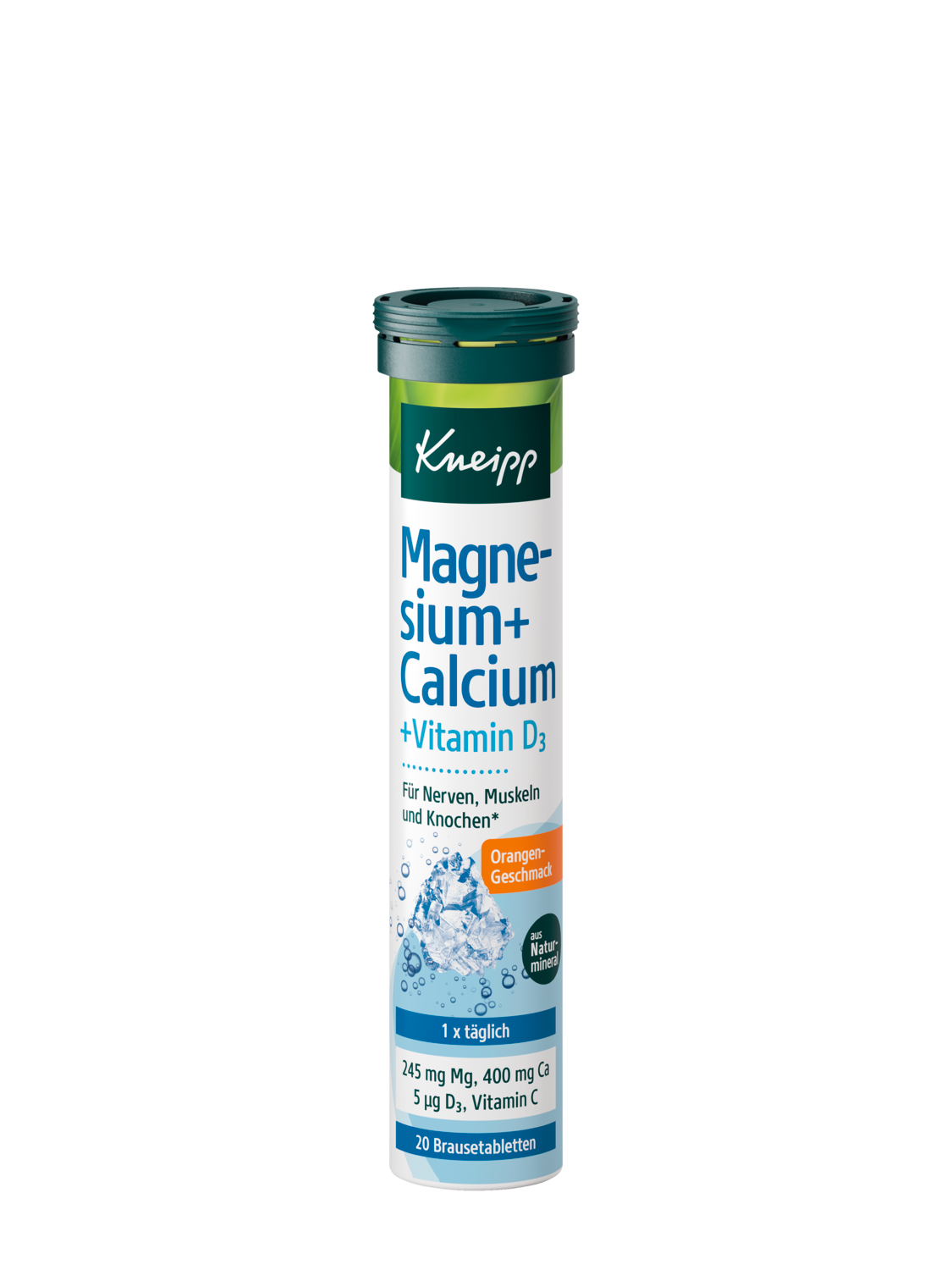 Magnesium + Calcium + D3 Brausetabletten