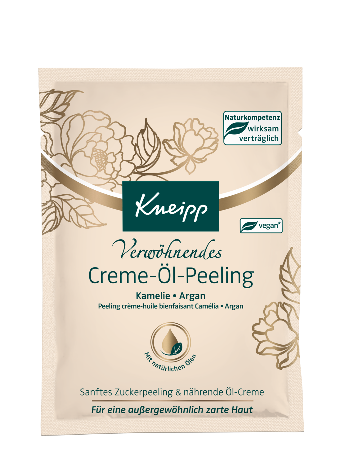Verwöhnendes Creme-Öl-Peeling