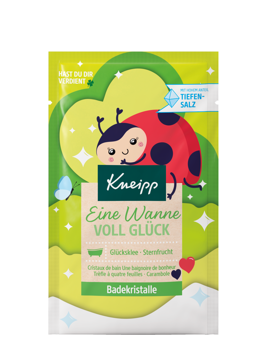 Badekristalle Eine Wanne voll Glück