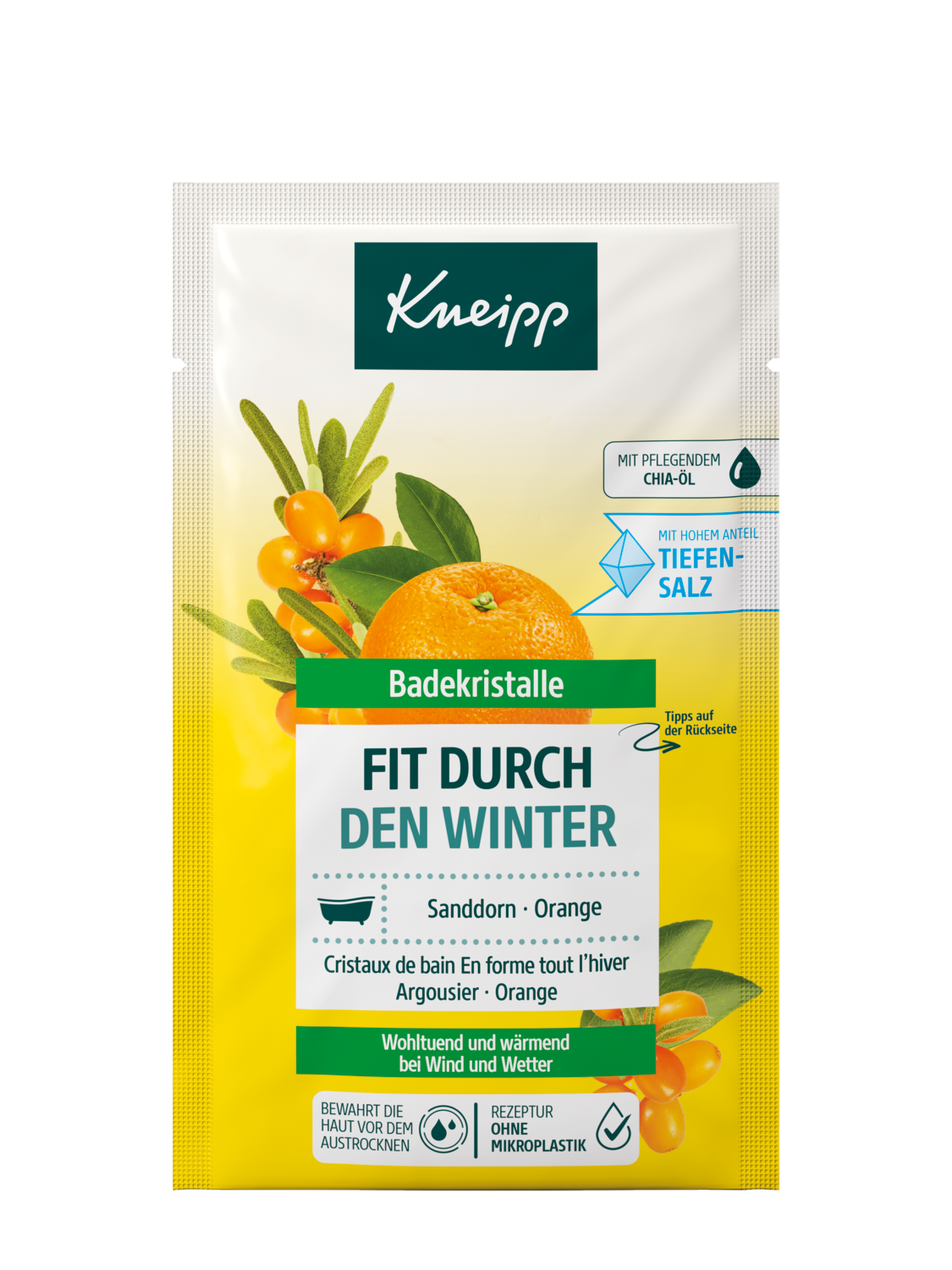Badekristalle Fit durch den Winter