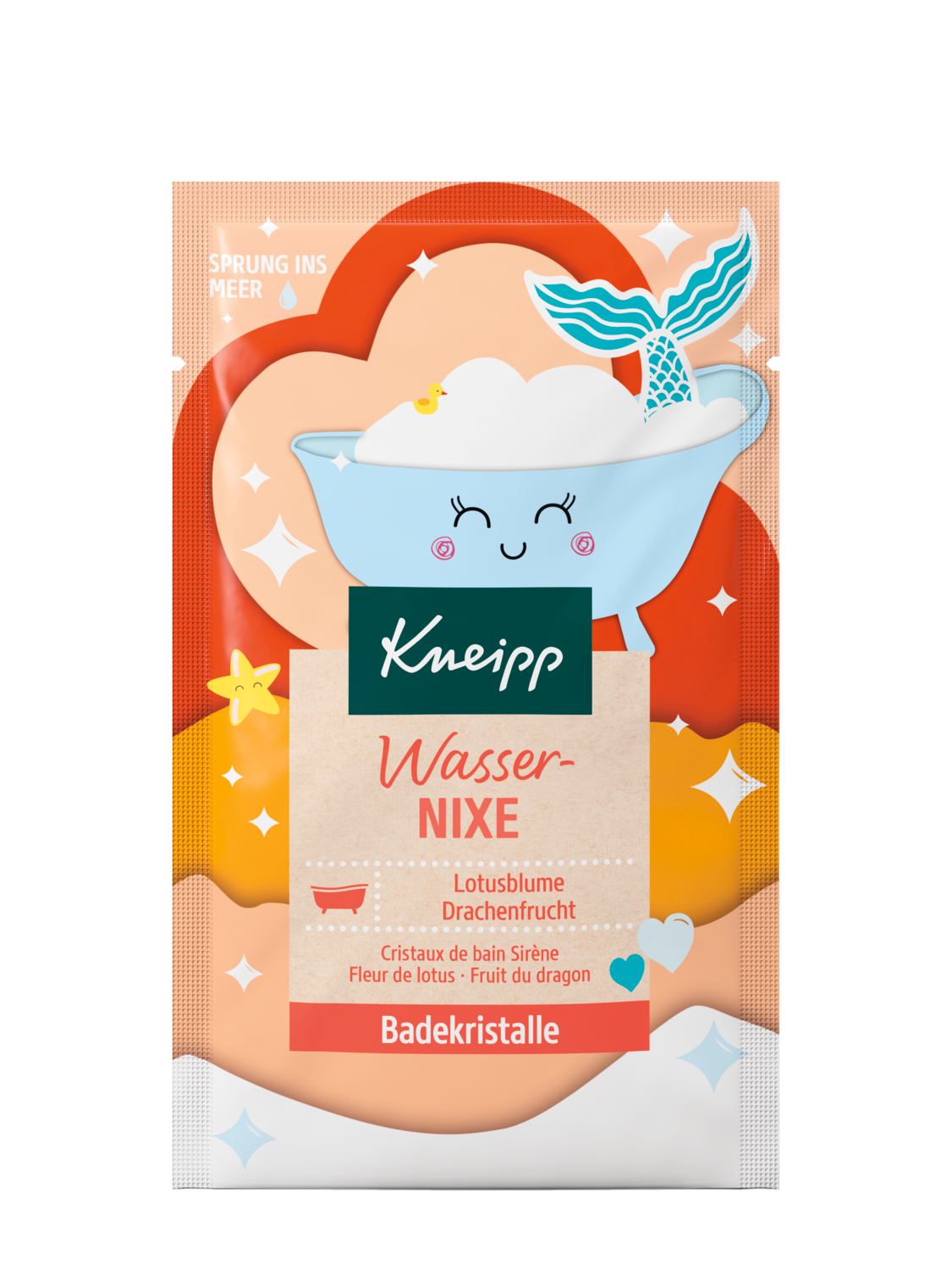 Badekristalle Wassernixe