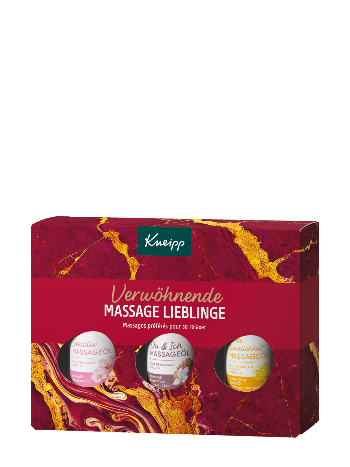 Verwöhnende Massage Lieblinge